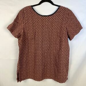 Linda G. Vintage Hawaiian Shirt 1970s Short Sleeve‎ Size XL